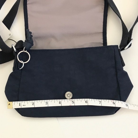 KIPLING Sabian Crossbody Mini Bag Blue Nylon Lightweight Shoulder Bag NWT - Picture 13 of 15